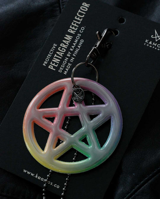 Rainbow Pentagram, Reflector Charm (Coming Soon!)