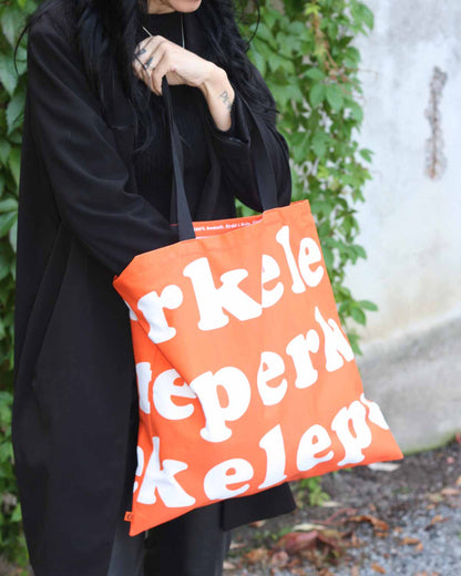 Perkele Tote Bag, Rusty Red
