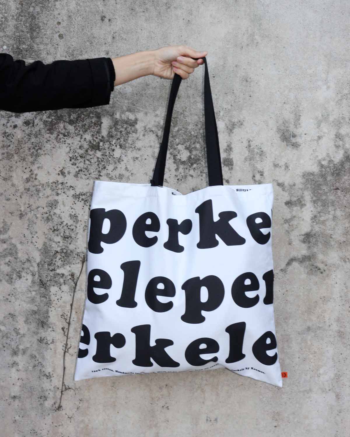 Perkele Tote Bag, White